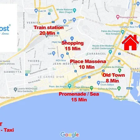 Charmant 3 Pieces 4 Pers Wifi Ac Apartment *